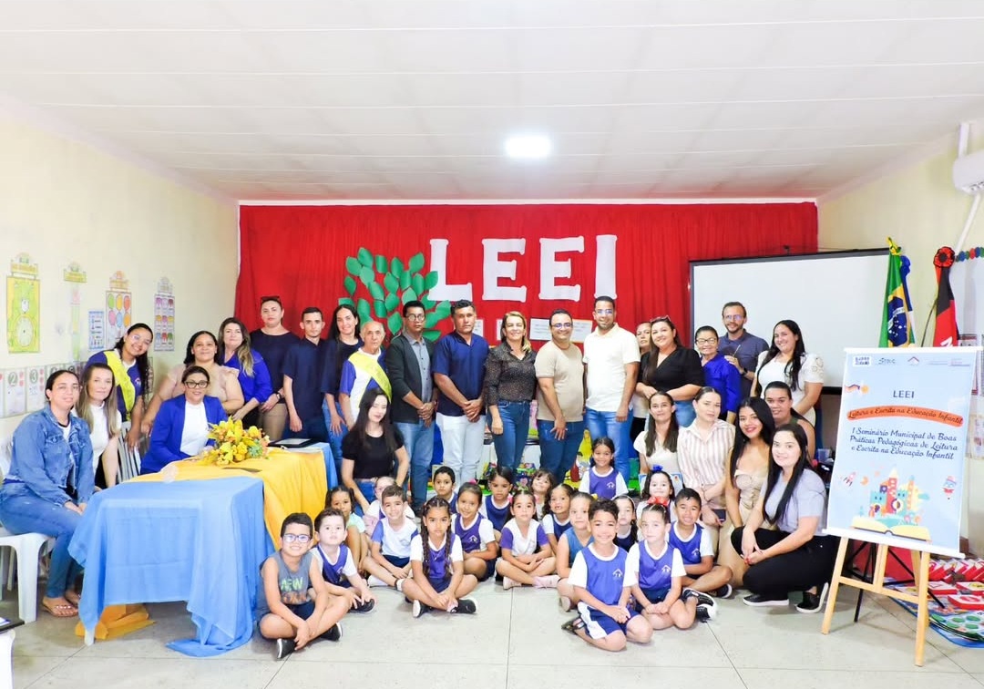 1° Seminário Municipal de Boas Práticas Pedagógicas de Leitura e Escrita na Educação Infantil